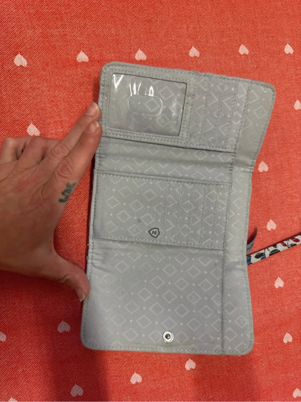 Vera Bradley smartphone wristlet in the 